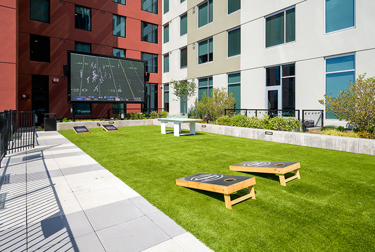 outdoor game lawn