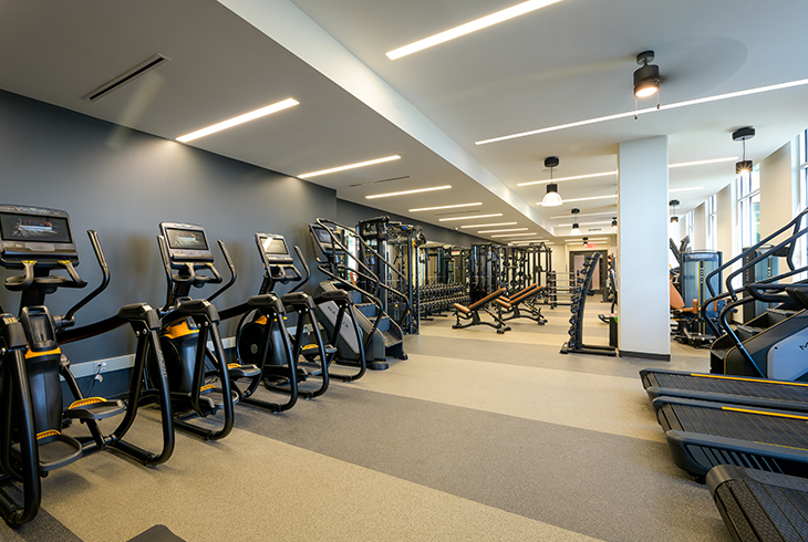 state-of-the-art fitness center