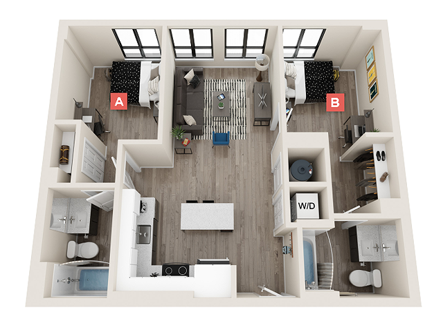 Bradford 1 Floor plan