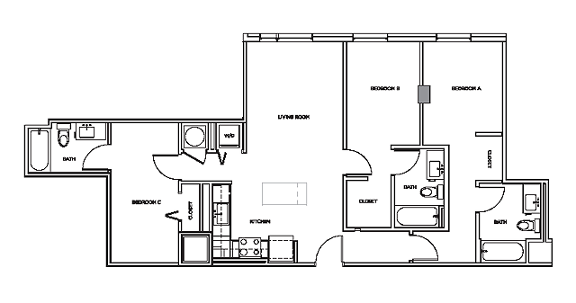 Camden 2 Floor plan