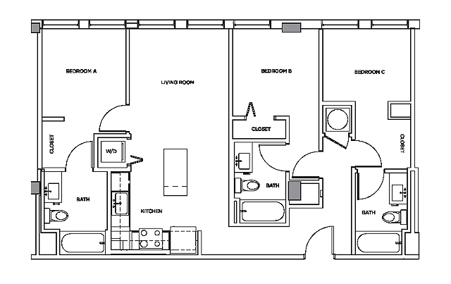 Chelsea 1 Floor plan