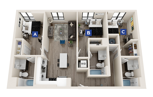 Chelsea 2 Floor plan