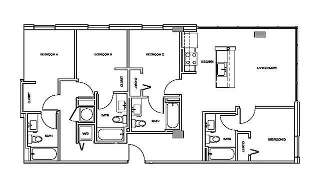 Dawson 1 Floor plan